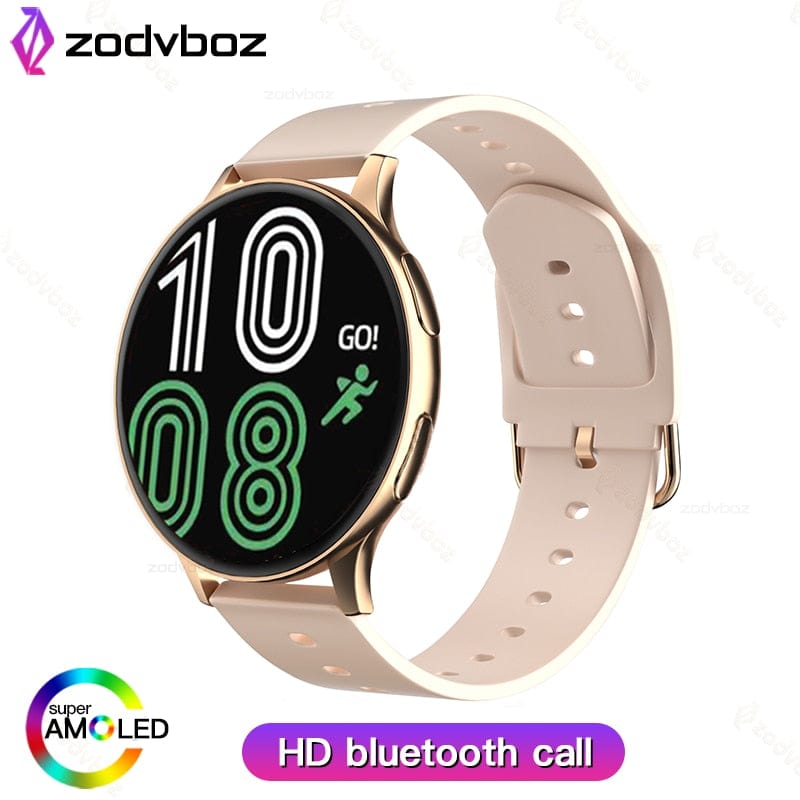 Sophie Store rose gold / China ZODVBOZ New Women Bluetooth Call Smart Watch HeartRate Blood Pressure Monitoring Smartwatches IP67 Waterproof Men Smartwatch+Box