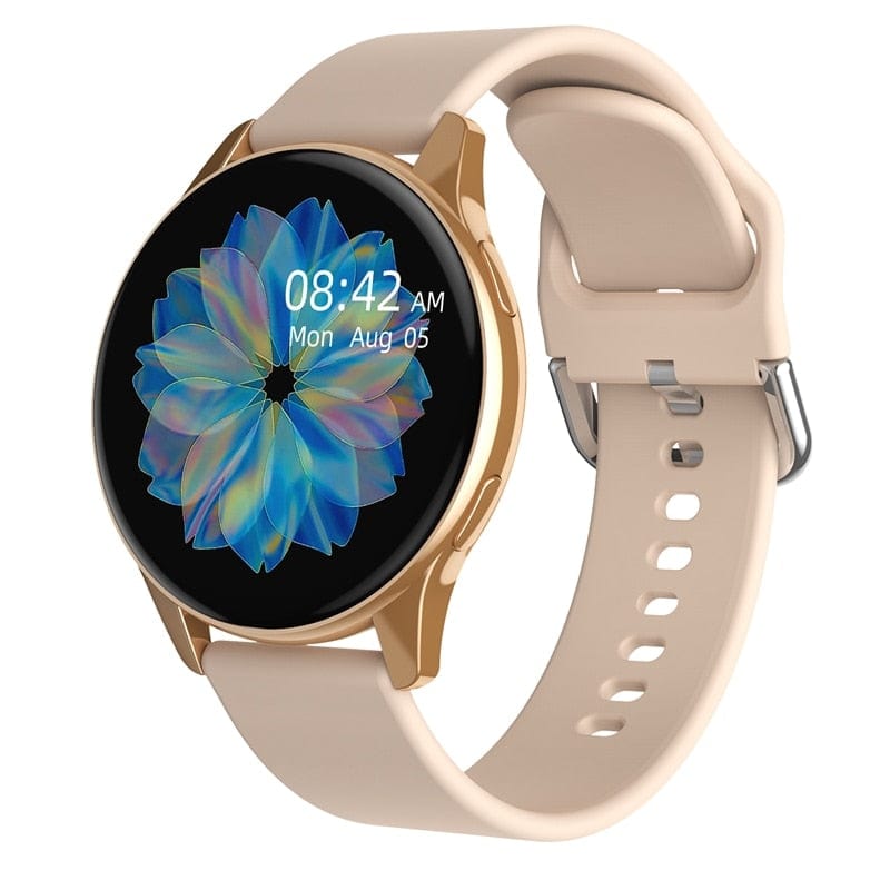 Sophie Store Silica gel gold LIGE Men Smart Watch Women Heart Rate Blood Pressure Monitoring Bluetooth Call Smart Watches Men IP67 Waterproof Men Smartwatch