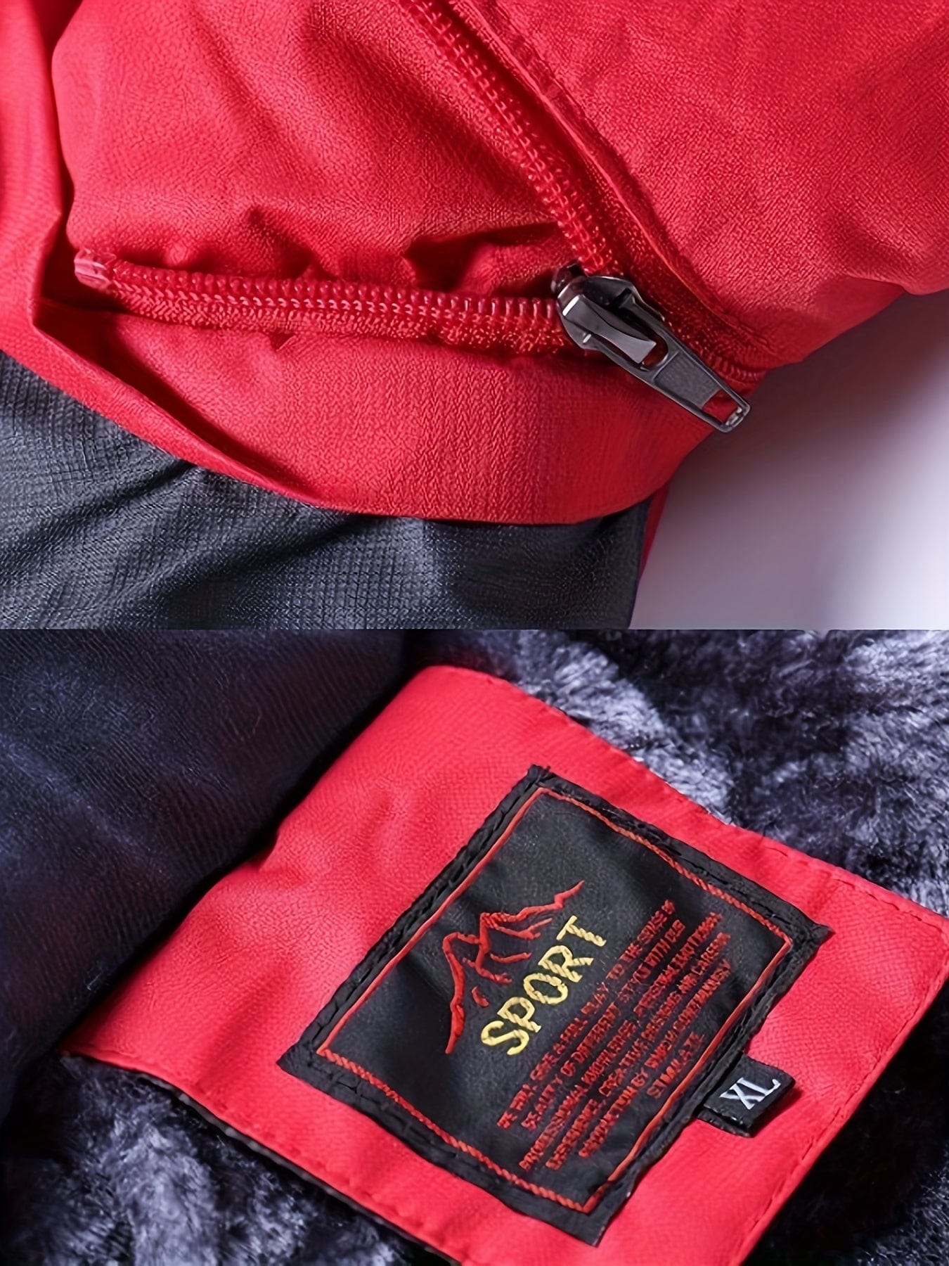 Sophie Store Stay Cozy and Stylish Outdoors: Men's Hooded Waterproof Jacket with Pockets, Perfect for Hiking and Outdoor Adventures