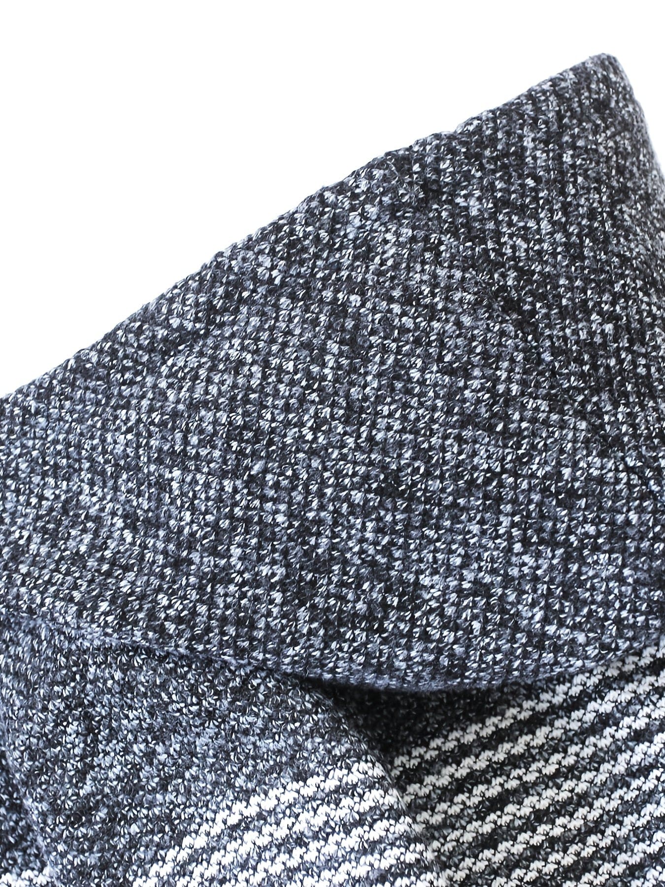 Sophie Store Warm Fleece Hooded Jacket, Men's Casual Stretch Knit Cardigan Winter Jacket