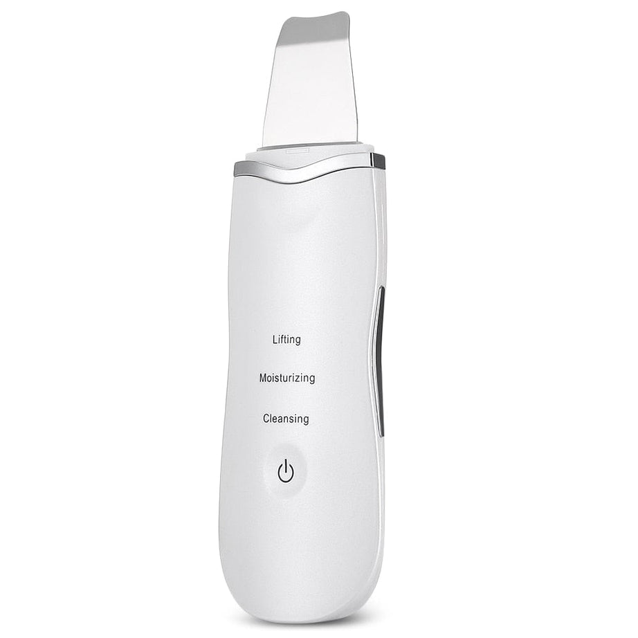 The Sophie Store womens White Ultrasonic Peeling Skin Care Beauty Facial Cleansing Instrument