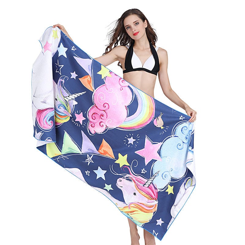 Trade Castle Summer items Unicorn / 160x80cm Unicorn beach towel
