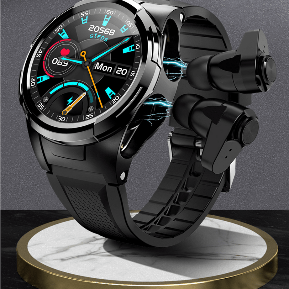 Trade Castle android 696 Smart Watch Men Bluetooth Earphones Body Temperature Thermometer Full Touch Screen Sport Smartwatch Smart S201 Wristband