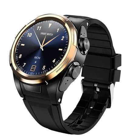 Trade Castle android Gold 696 Smart Watch Men Bluetooth Earphones Body Temperature Thermometer Full Touch Screen Sport Smartwatch Smart S201 Wristband