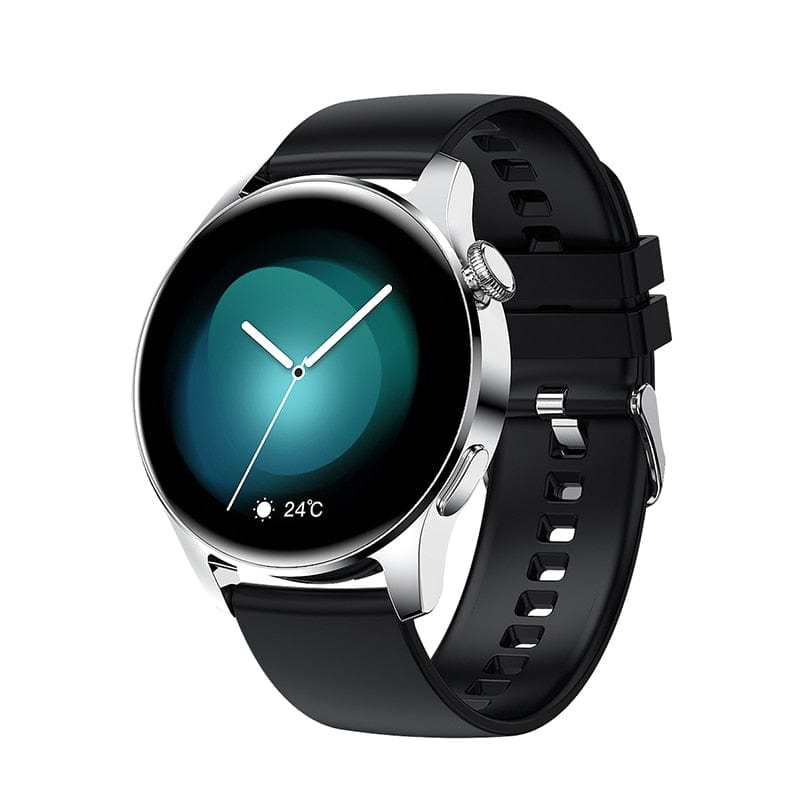 Trade Castle Black2 / SPAIN LIGE New Bluetooth Call Smart Watch Men Full Touch Sport Fitness Watches, Waterproof Heart Rate Steel Band Smartwatch Android iOS