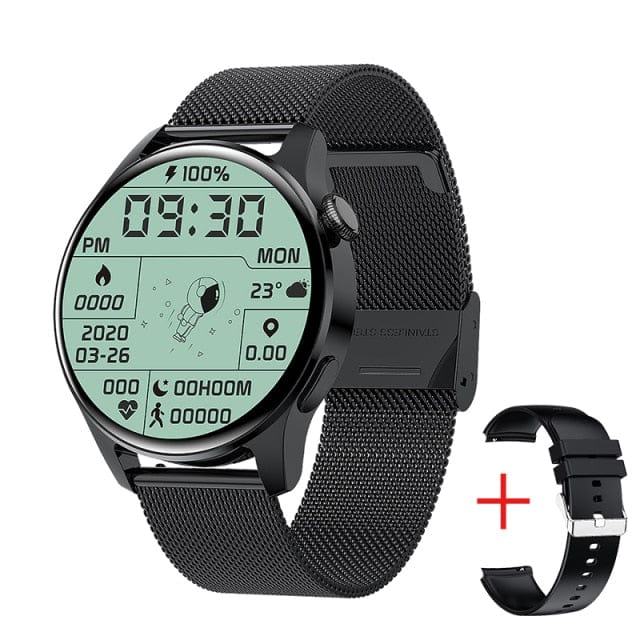 Trade Castle LIGE New Bluetooth Call Smart Watch Men Full Touch Sport Fitness Watches, Waterproof Heart Rate Steel Band Smartwatch Android iOS