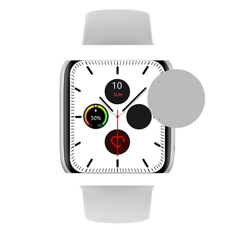 Trade Castle mens Wireless Charging Call Sports Heart Rate Smart Watch W37PRO