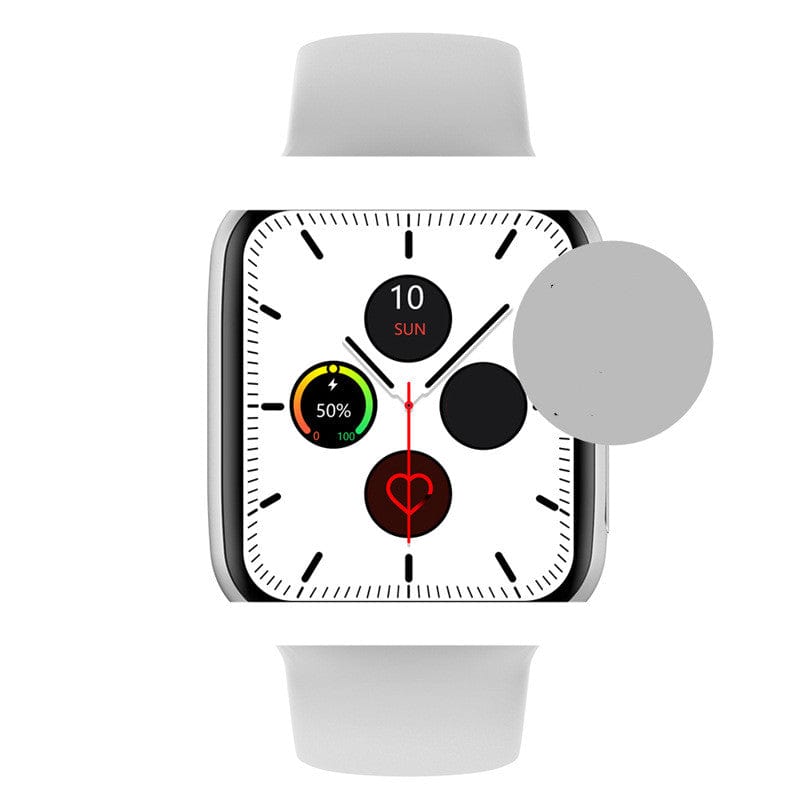 Trade Castle mens Wireless Charging Call Sports Heart Rate Smart Watch W37PRO