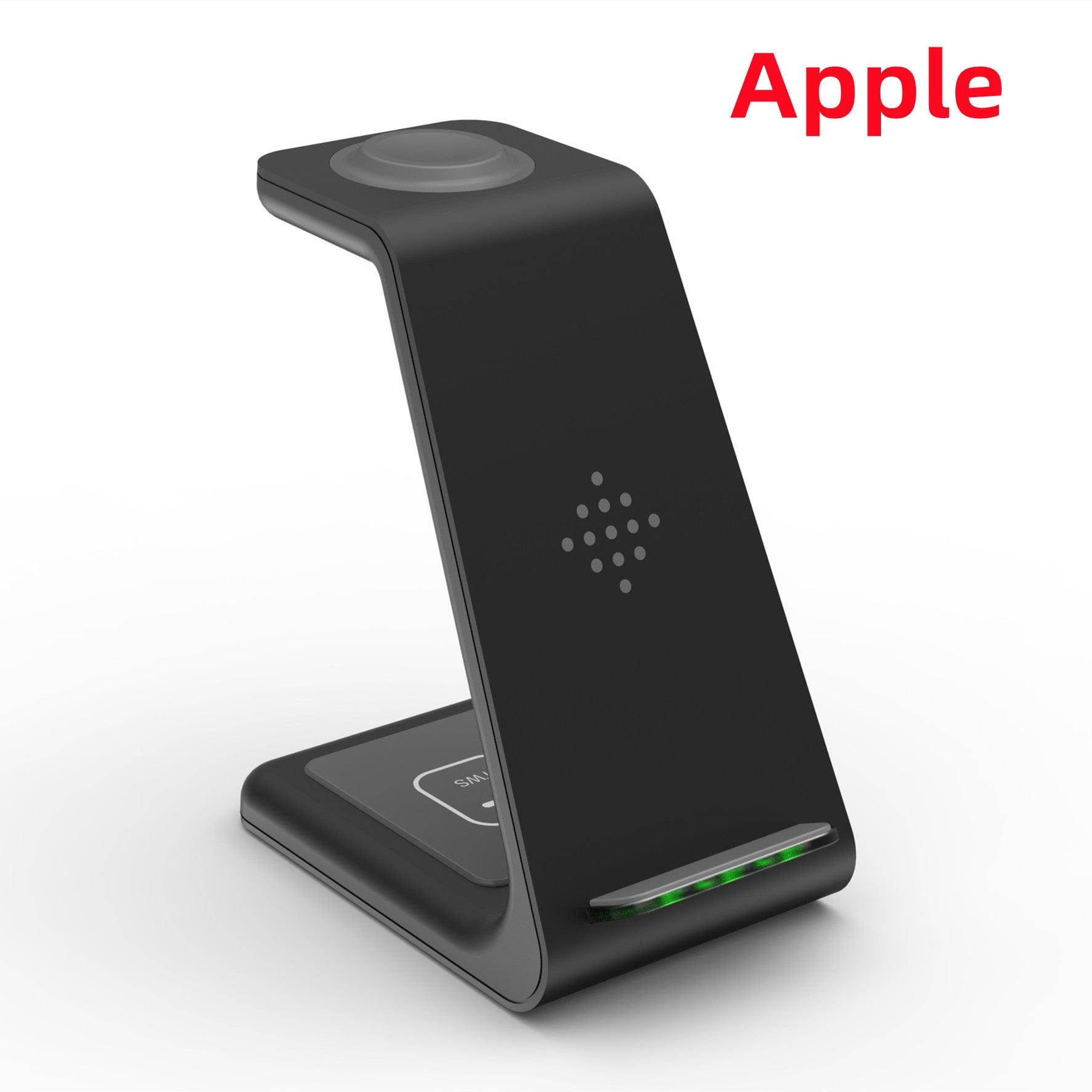 Trade Castle Mobile Black / Apple 3 In 1 Fast Charging Station Wireless Charger Stand Wireless Quick Charge Dock For Phone Holder