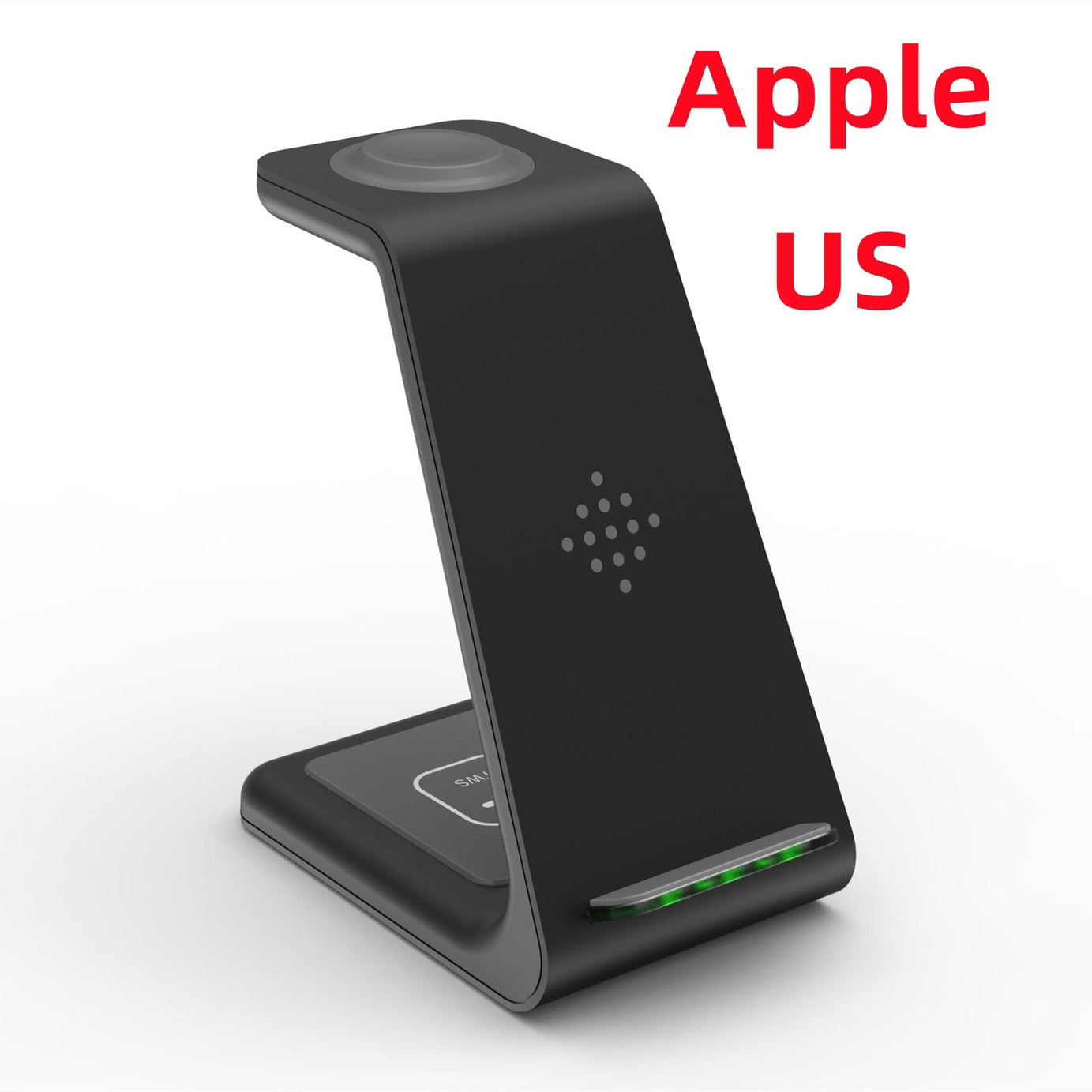 Trade Castle Mobile Black / Apple US plug 3 In 1 Fast Charging Station Wireless Charger Stand Wireless Quick Charge Dock For Phone Holder