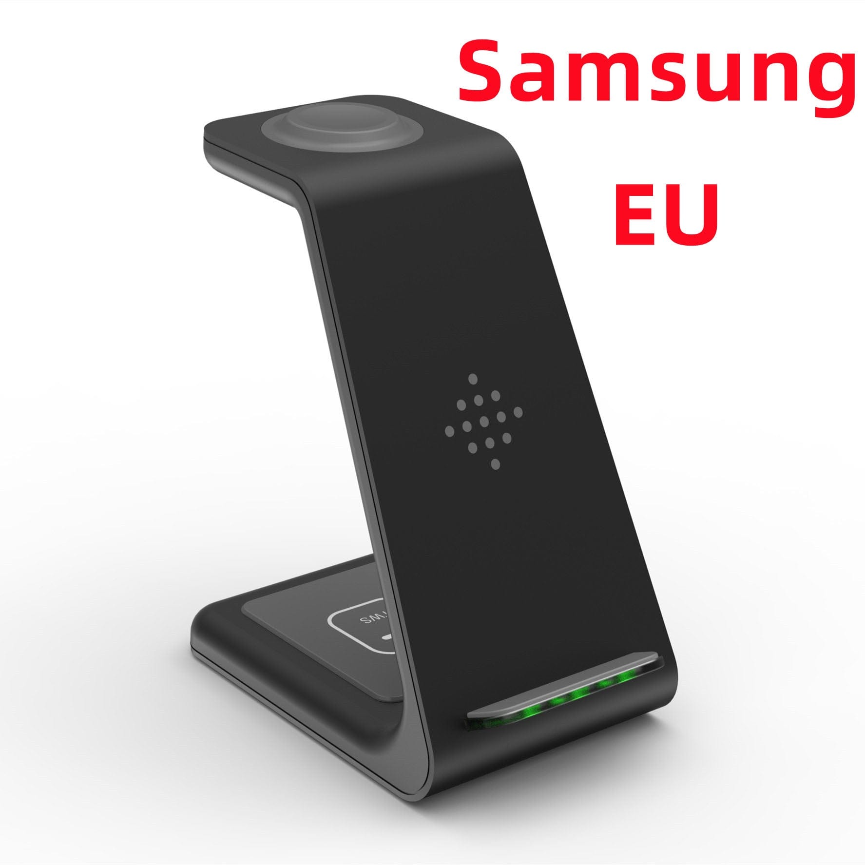 Trade Castle Mobile Black / Samsung EU plug 3 In 1 Fast Charging Station Wireless Charger Stand Wireless Quick Charge Dock For Phone Holder