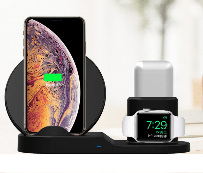 Trade Castle Mobile Compatible with Apple , 3-in-1 Wireless Charger