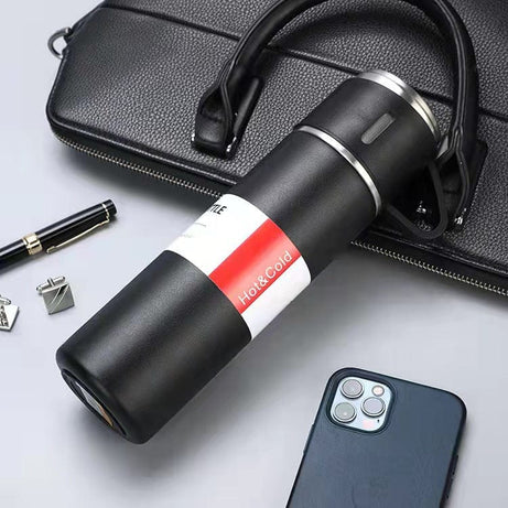 Trade Castle Vacuum Flasks Black / 500ML Business Gift Set Company Gift Event Stainless Steel Vacuum Flask