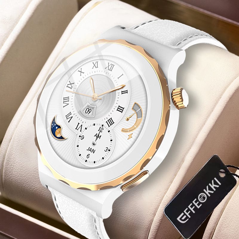 Trade Castle womens Bluetooth Call Heart Rate Health Sports AI Voice Smart Watch