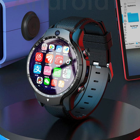 tradecastle android Android Smart Watch Heart Rate Blood Oxygen Custom Dial