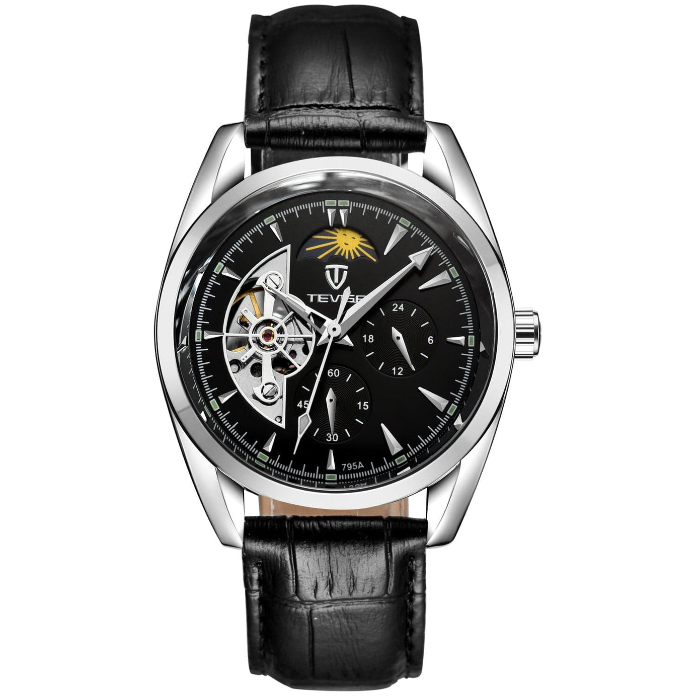 tradecastle mens 5 P Katwis watches Tourbillon watches men burst through the end of the stars waterproof automatic mechanical watches