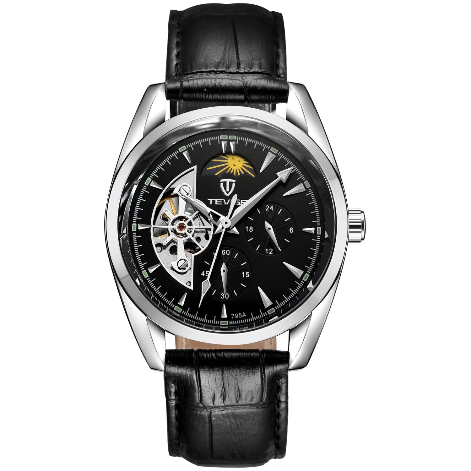 tradecastle mens 5 P Katwis watches Tourbillon watches men burst through the end of the stars waterproof automatic mechanical watches