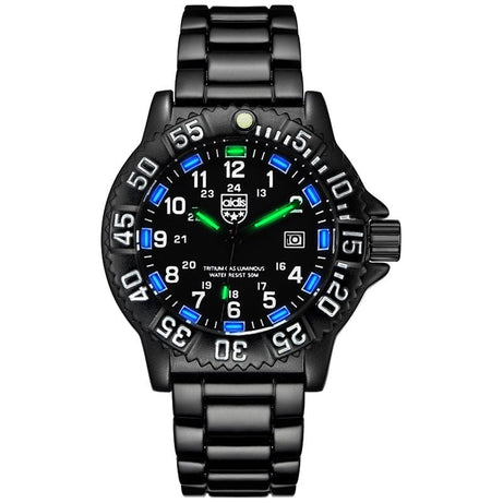 tradecastle mens Blue Luminous Men Military Watches