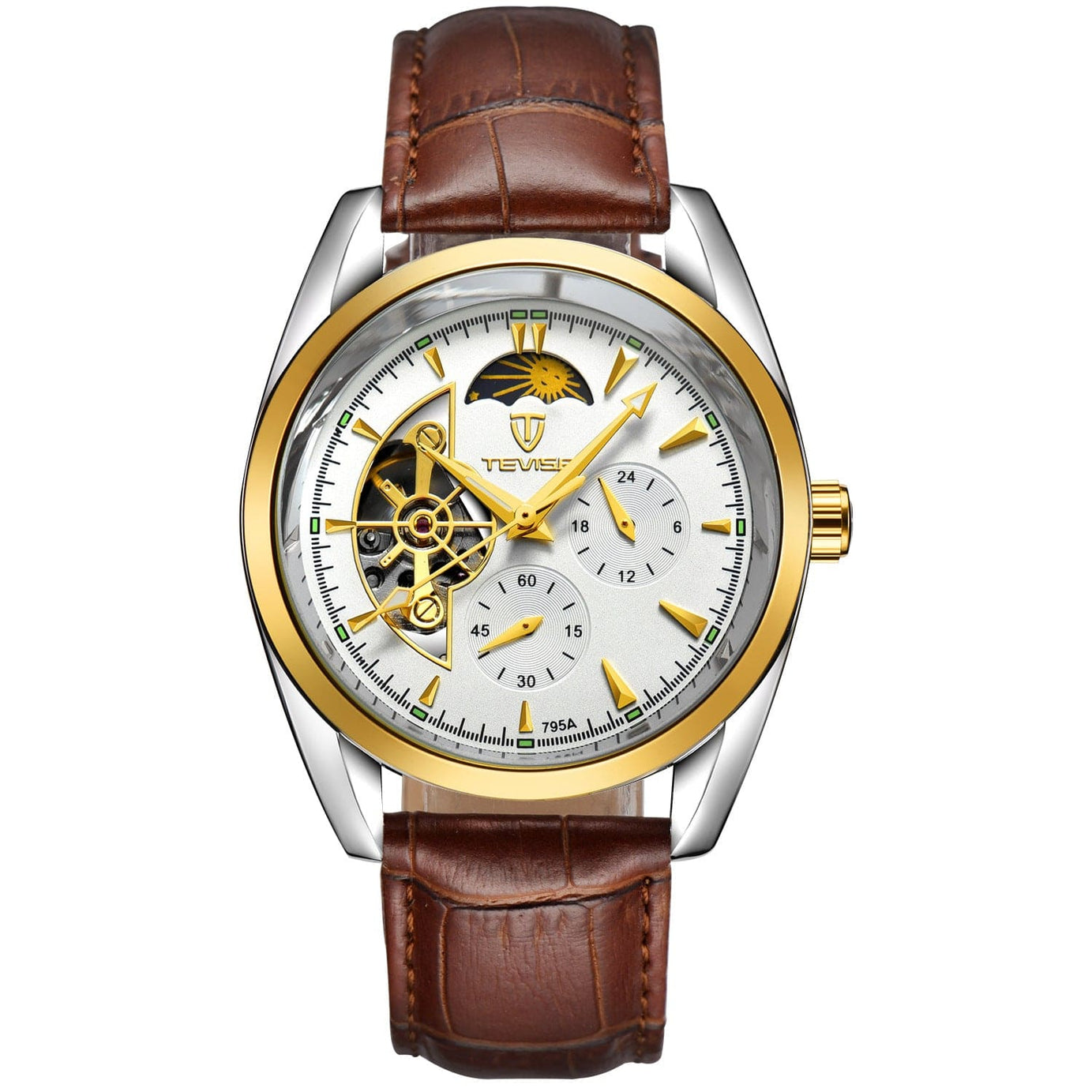 tradecastle mens P Katwis watches Tourbillon watches men burst through the end of the stars waterproof automatic mechanical watches
