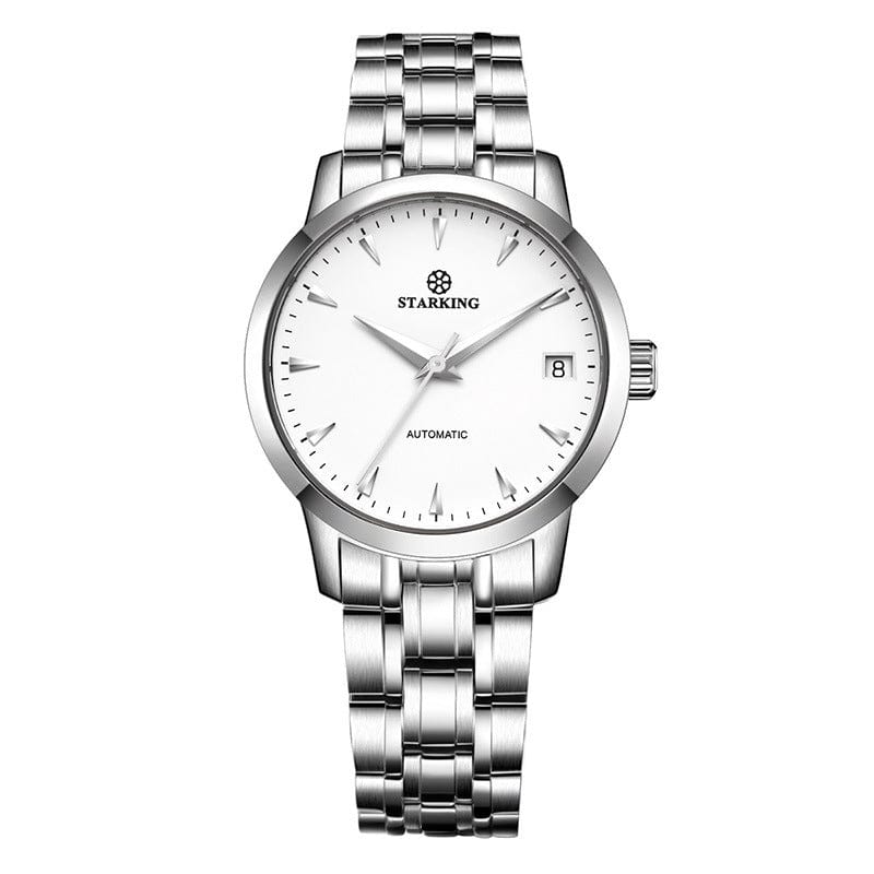 tradecastle mens Silver Men's mechanical watches