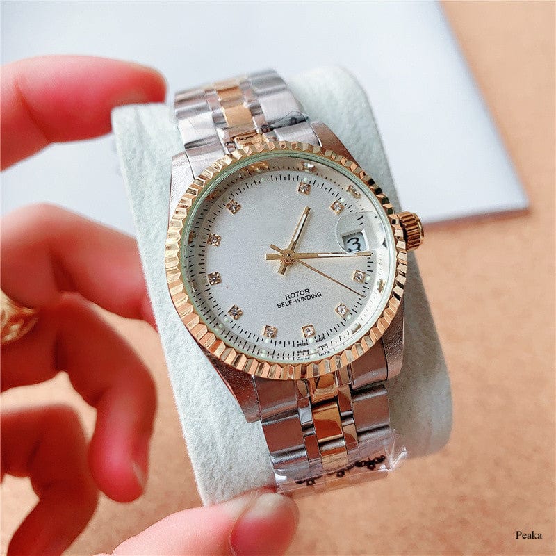 tradecastle mens Stainless Steel Mechanical Watches For Men