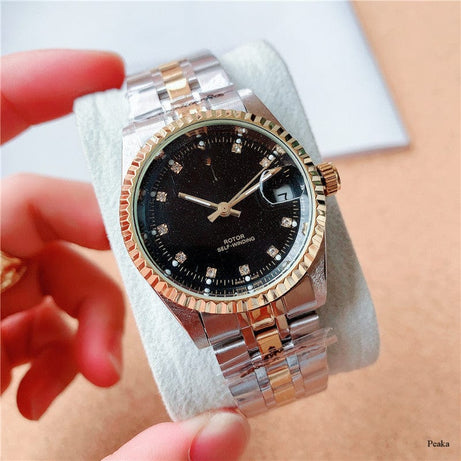 tradecastle mens Stainless Steel Mechanical Watches For Men