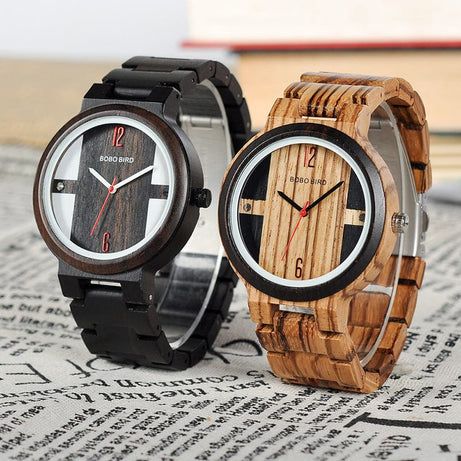 tradecastle mens Wooden watches