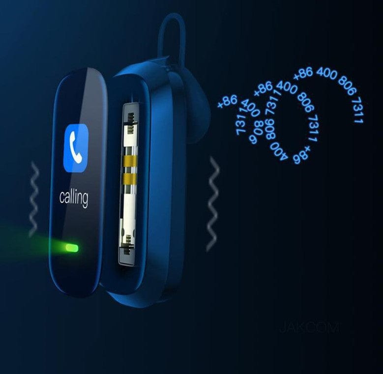 tradecastle smartwatch Adult Smart Call Bracelet Bluetooth Headset