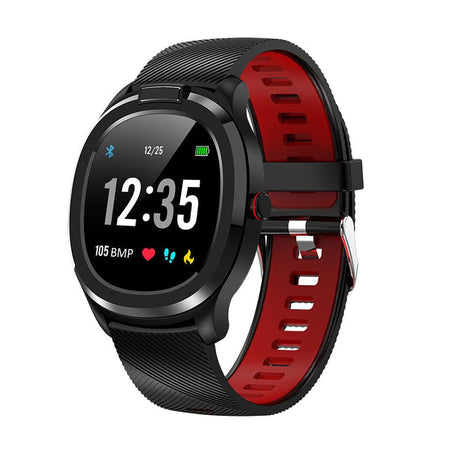 tradecastle smartwatch Black red Sports Smart Bracelet Watch