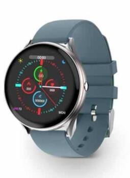 tradecastle smartwatch Blue Smart watch with touch screen display-Touch screen S19 smart watch