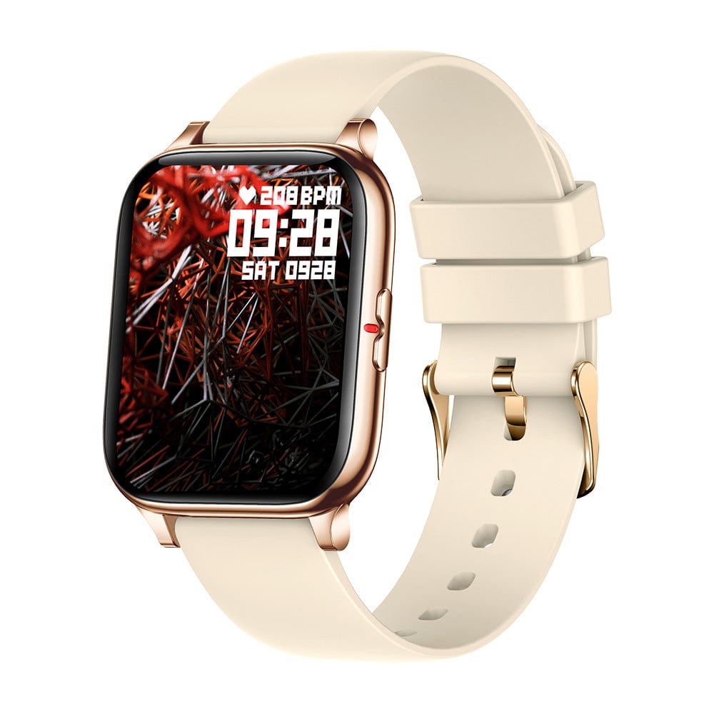 tradecastle smartwatch Gold Men & Women Full Touch Sport Fitness Watch- Uni-sex Fitness Watch