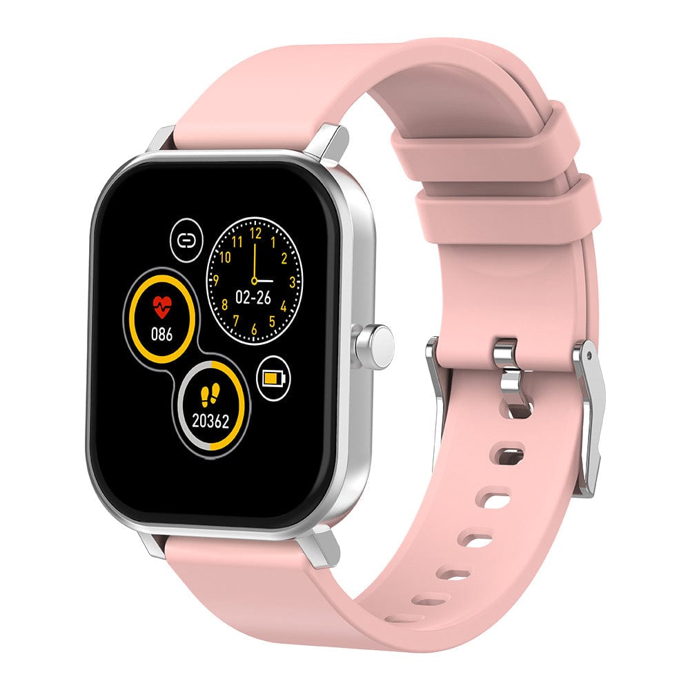 tradecastle smartwatch Pink Health Smart Watch Smart Bracelet Wireless Bluetooth Connection Mobile Phone