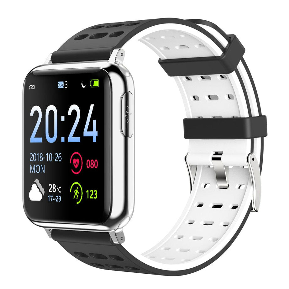 tradecastle smartwatch Sliver Grey V5 smart bracelet