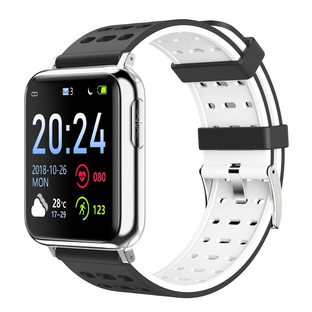 tradecastle smartwatch Sliver Grey V5 smart bracelet