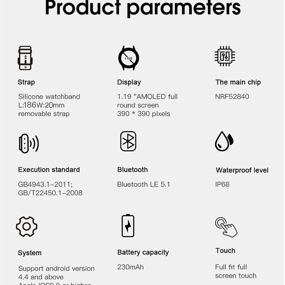 tradecastle smartwatch Smart watch bracelet