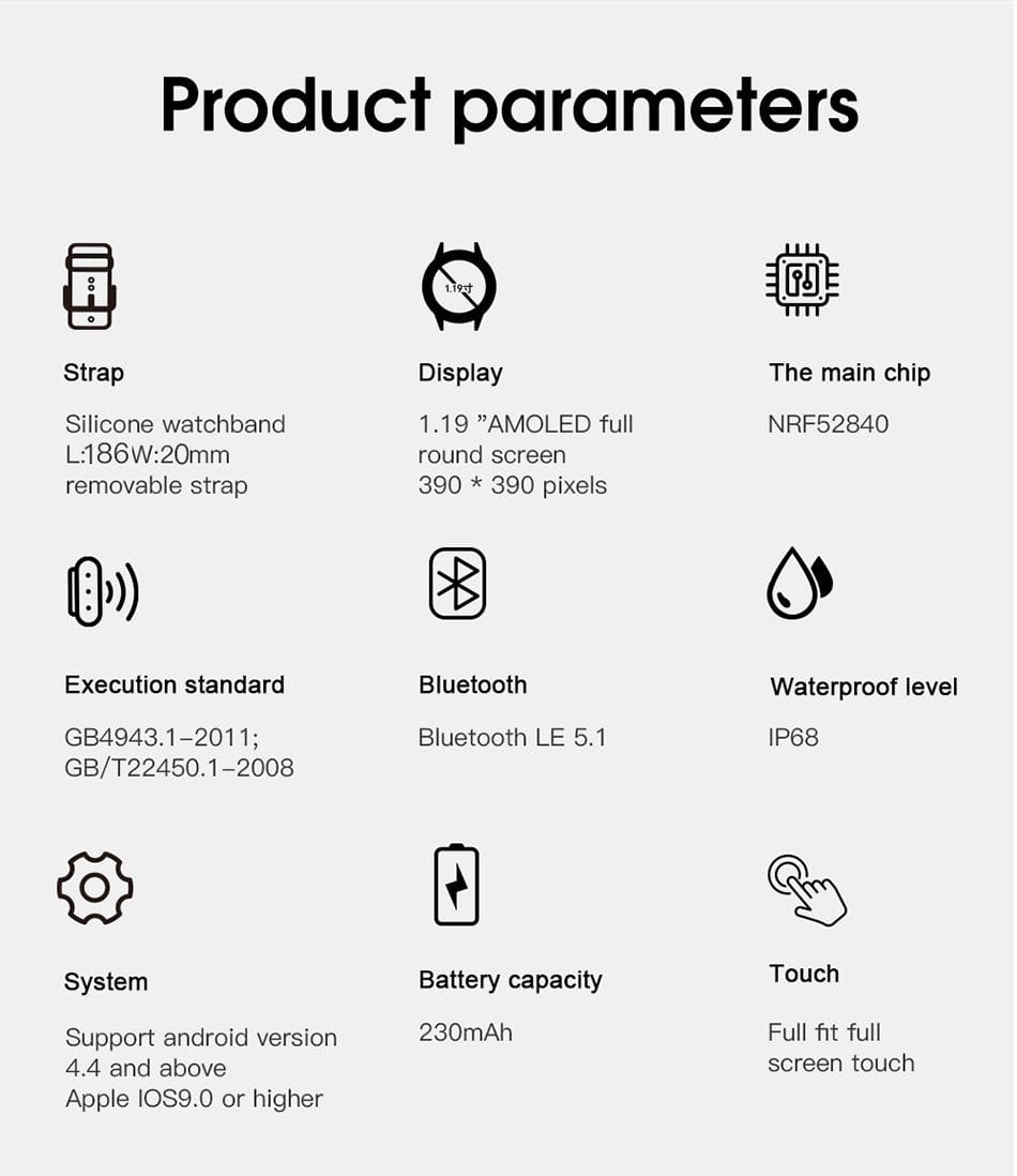 tradecastle smartwatch Smart watch bracelet