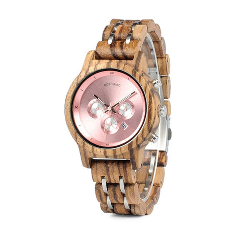 tradecastle womens Wooden Watches Men's Business Casual Wooden Watches